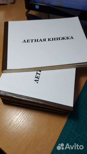 Летные книжки чистые