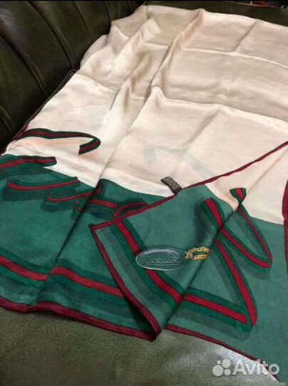 Палантин gucci 175х65 шелк италия