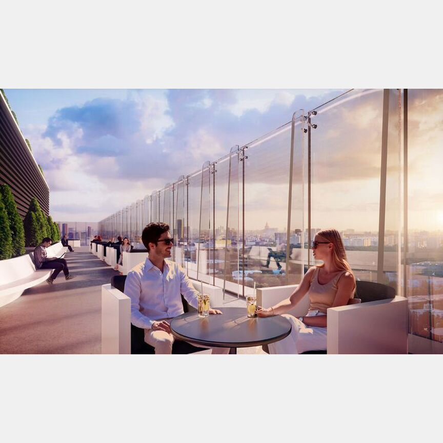 2-к. квартира, 67,3 м², 26/50 эт.