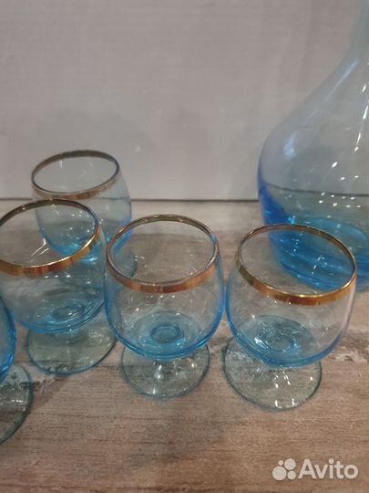 Набор Графин и 5 стопок СССР