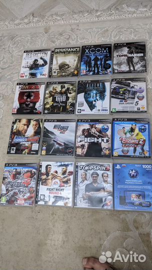 Игры ps3 17штук
