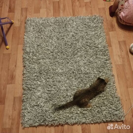 Вязаный ковер