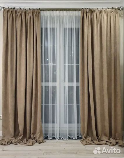 Готовые шторы в зал