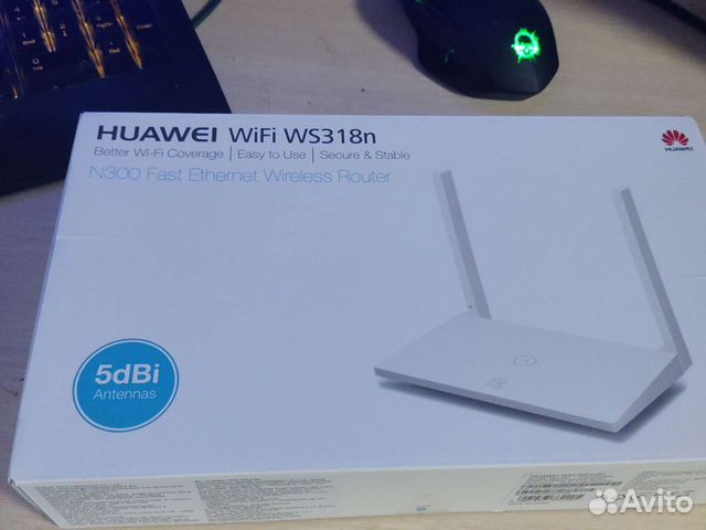 Новый роутер huawei запечатан