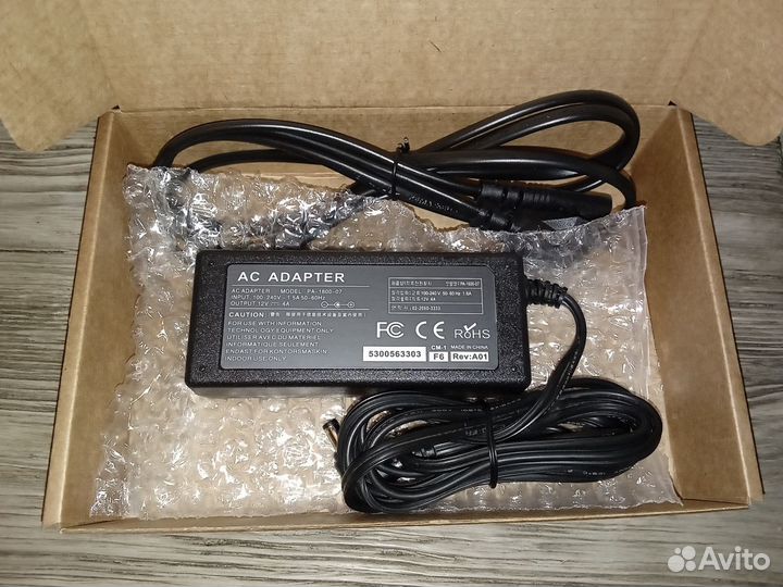 Блок питания 12V 4A 5.5x2.1 для телевизора монитор