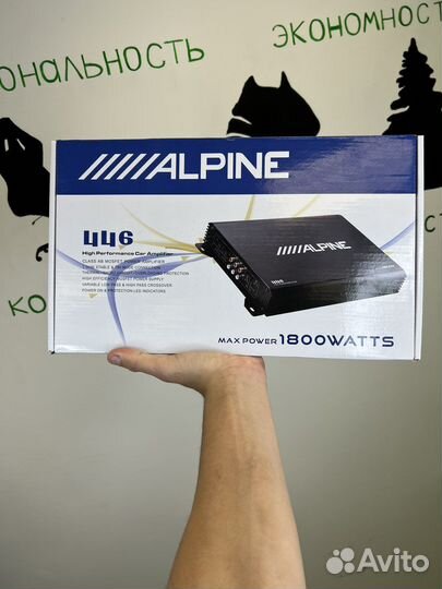 Усилитель 4 канальный alpine