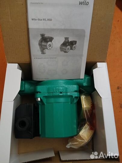 Насос Wilo star RS 25/7-180 с гайками арт.4119788