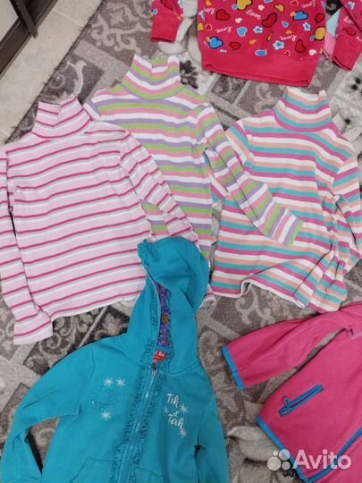 Вещи пакетом для девочки 104