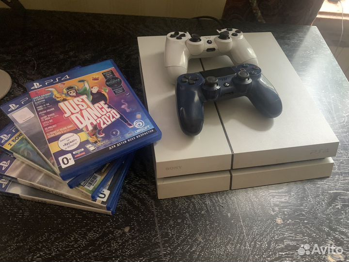 Sony playstation 4 500gb белый