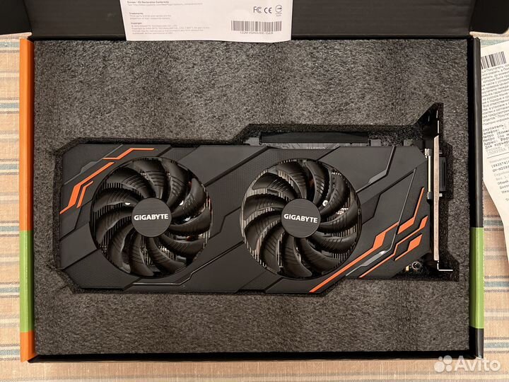 Видеокарта Gigabyte GeForce gtx 1070