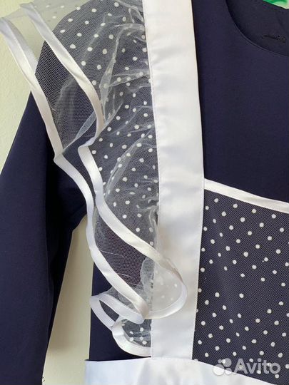 Школьный фартук и платье