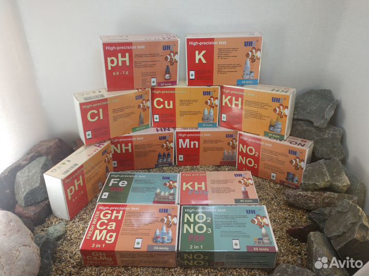 Аквариумные тесты для воды UHE