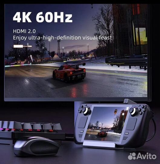 Док-станция (6 в 1) для Steam Deck