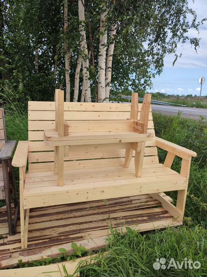 Лавки, скамейки, столы на заказ