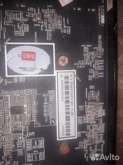 Видеокарта GeForce GTS 450 512MB 128bit gddr5 DVI
