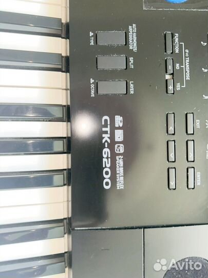 Синтезатор casio ctk 6200