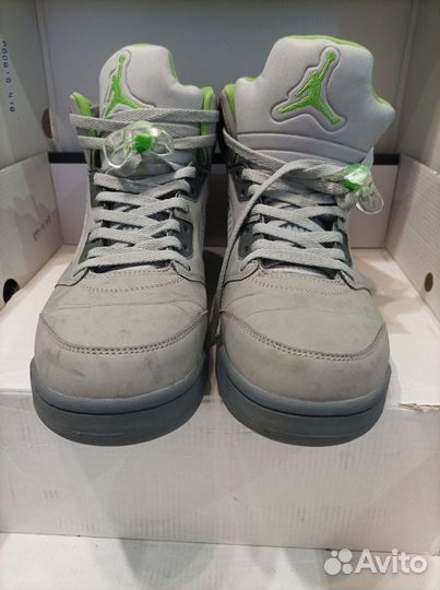 Jordan 5 green bean