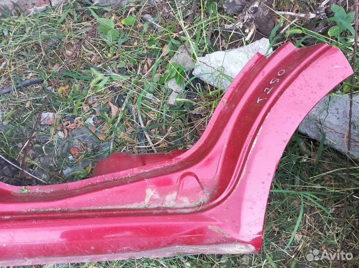 Сапажок левого порога Шевроле Авео т250