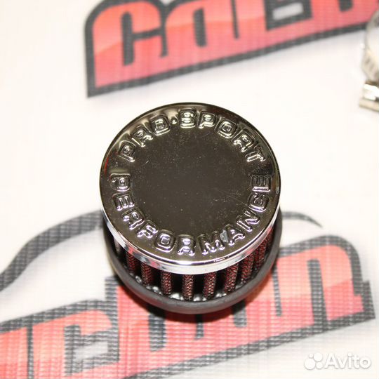 Фильтр вентиляции картерных газов (красный) 25 мм