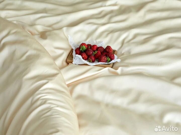 Постельное белье евро тенсель