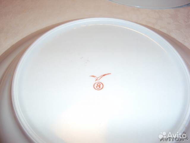 Фарфоровые тарелки Чайка, Буди (СССР)