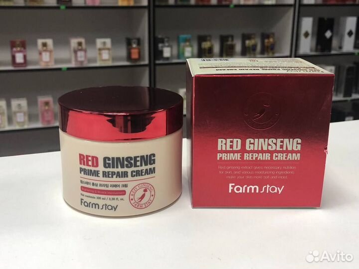 Крем для лица FarmStay Red Ginseng Prime Repair
