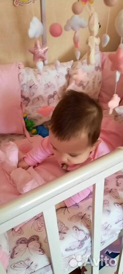 Комплект подушек для детской кроватки