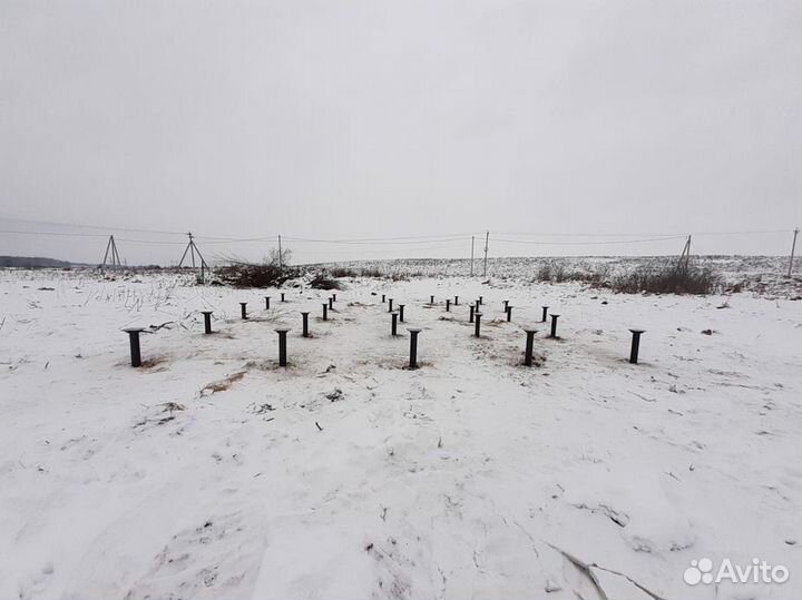 Винтовые сваи / Свайный фундамент под ключ