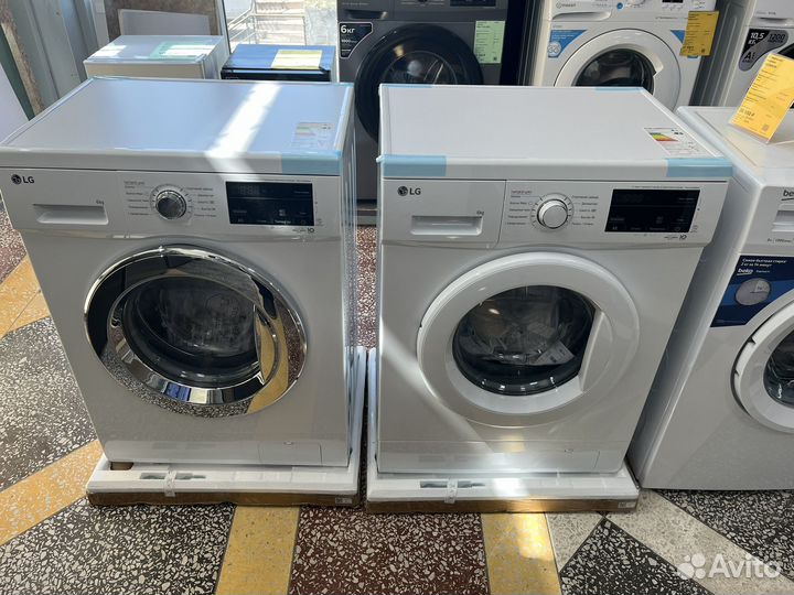 Стиральные машины LG и Hiberg