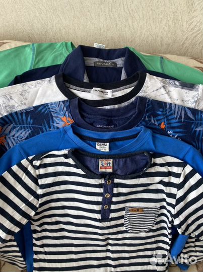 Рубашки с длинным рукавом 134-152 см