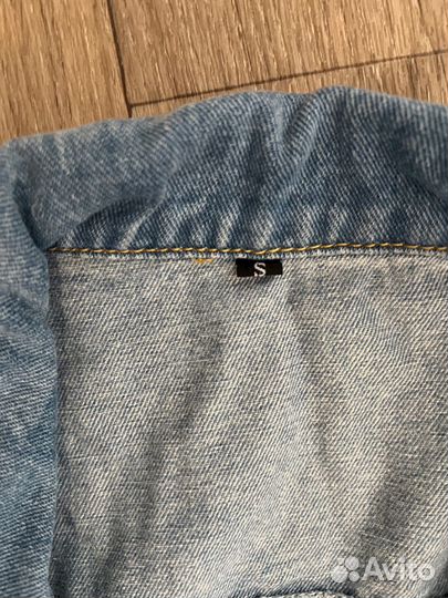 Комбинезон джинсовый женский 44