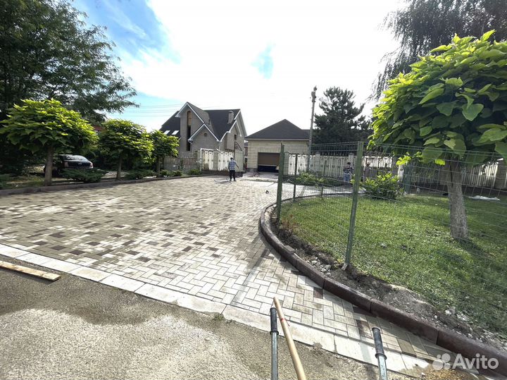 Тротуарная плитка новый город 4см микс