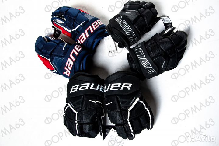 Краги хоккейные bauer