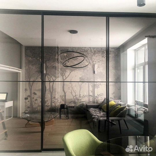 Раздвижные перегородки с фабрики