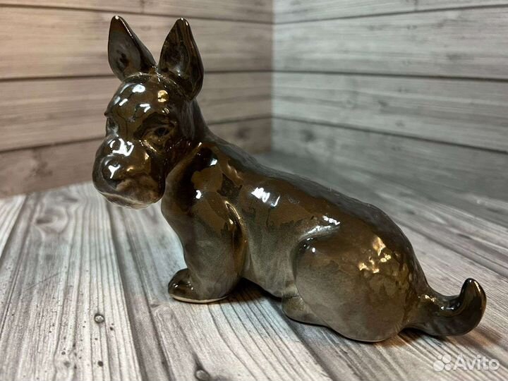 Собака Скотч терьер лфз СССР