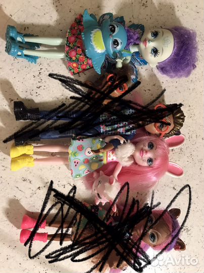Продаю 2 куклы Enchantimals