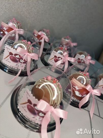 Шоколадные бомбочки с маршмеллоу