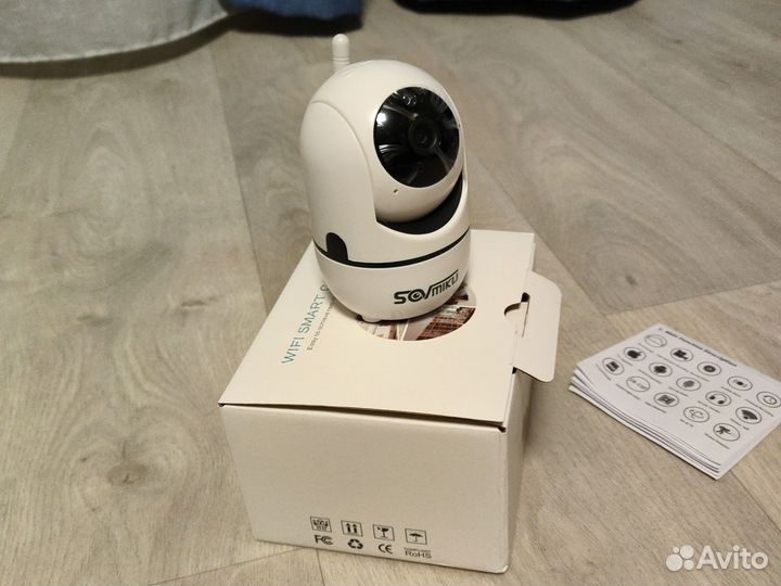 Поворотная wifi камера, видеоняня