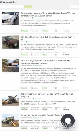 Торги по банкротству-подача заявок, обучение