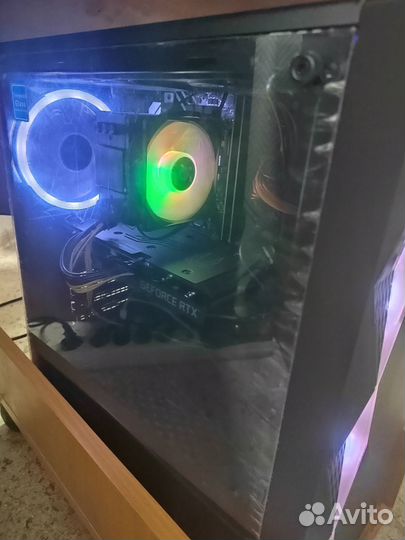 Игровой системный блок rtx 3060 i3 12100f 16/512