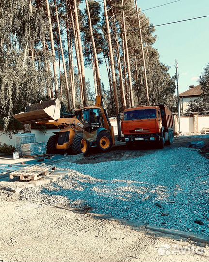 Щебень для дороги