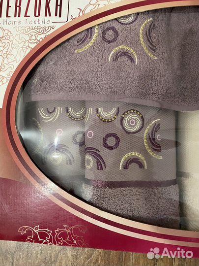 Merzuka новые Турецкие махровые полотенца 6 шт