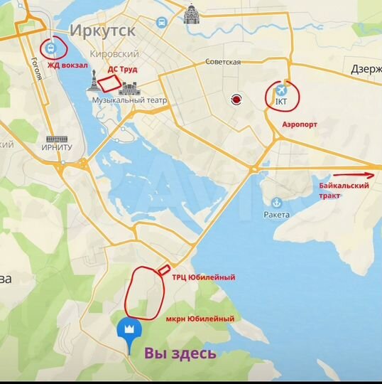 2-к. квартира, 62 м², 8/16 эт.