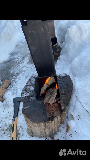 Печь ракета