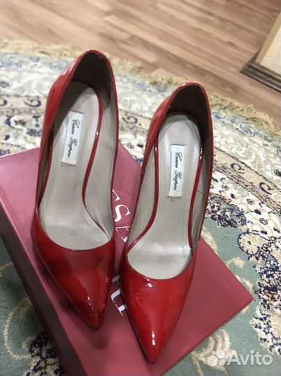 Туфли, кожанные