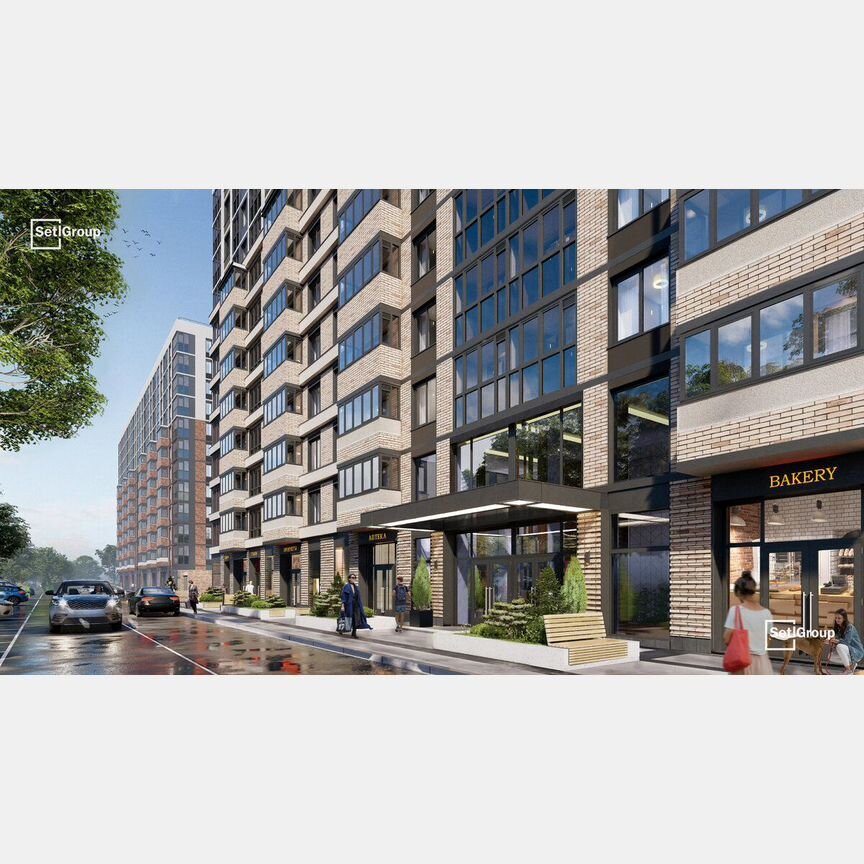 1-к. квартира, 36,9 м², 4/12 эт.