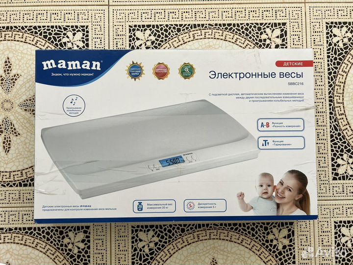 Детские весы Maman