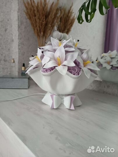 Букет- светильник