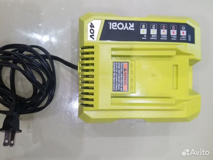 Зарядное устройство ryobi 40V (36В)