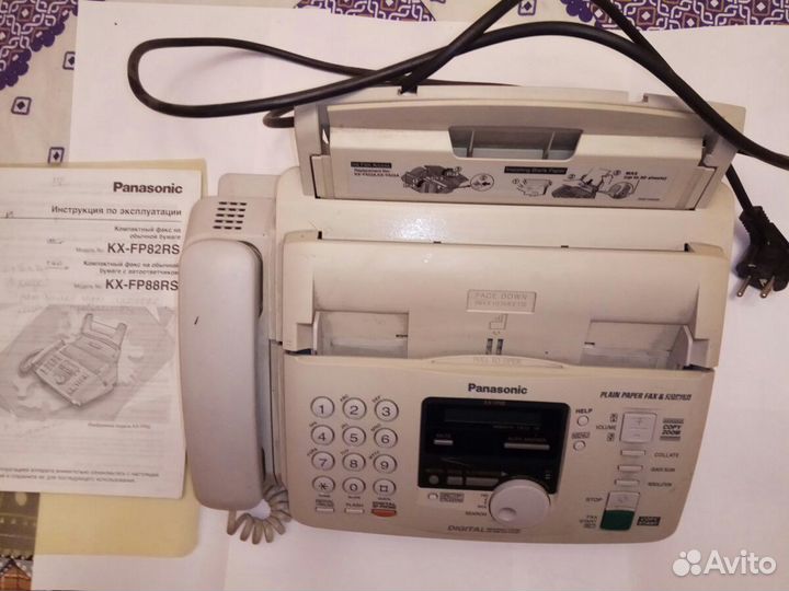 Panasonik KX-FP82RS факс с автоответчиком